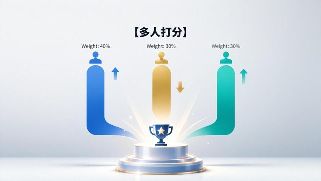 比赛评分结果不一致怎么办？多人打分加权算法实操教程（含匿名设置与导出步骤）