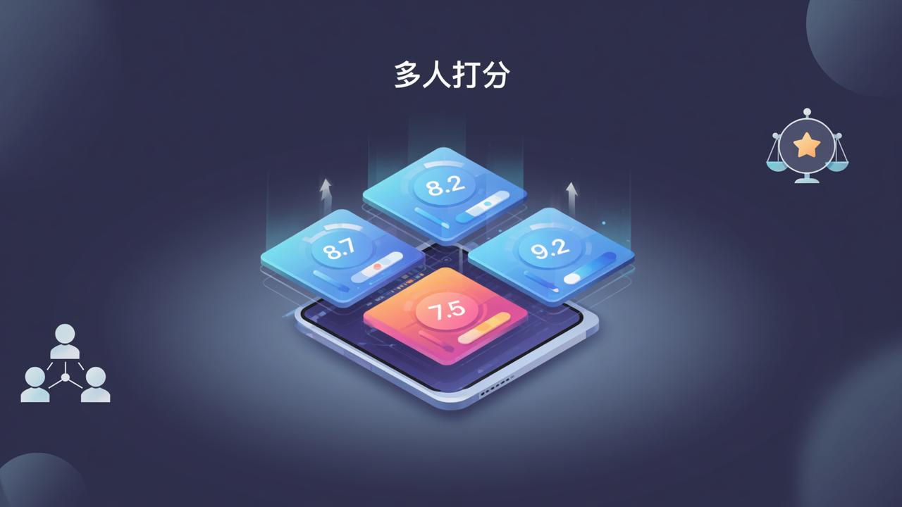 线上多人打分怎么操作？作品评选/绩效考核/民主测评的在线评分实用教程