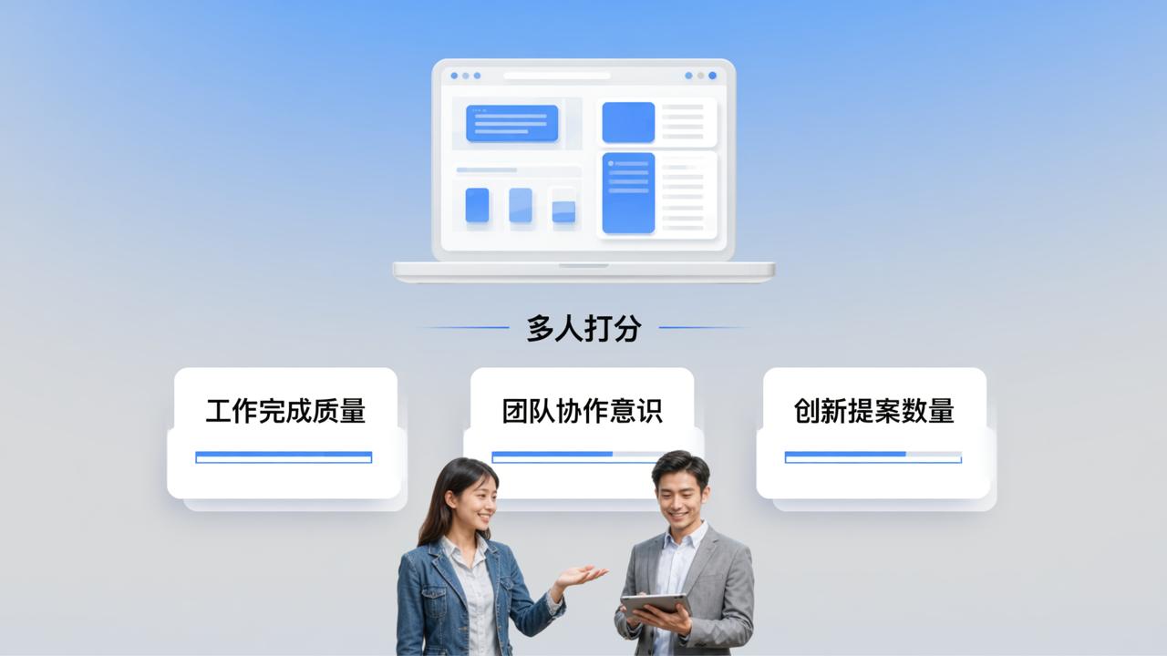 评分标准模板怎么写？多人打分自定义指标实操教程（含绩效/比赛/民主测评场景）