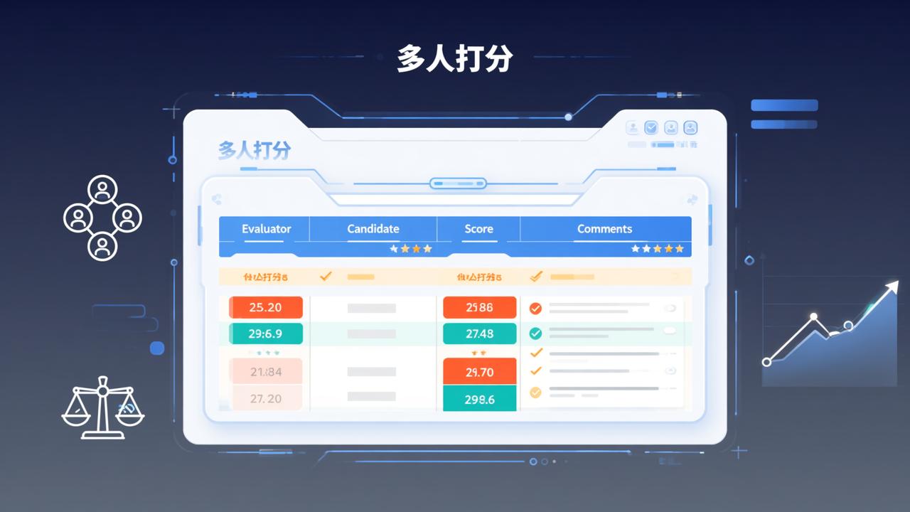 评比活动怎么组织？多人打分工具从创建评分表到公示结果的完整操作步骤