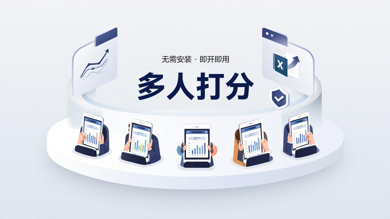 技能竞赛评分系统怎么选？多人打分支持匿名打分、实时排名、一键导出Excel