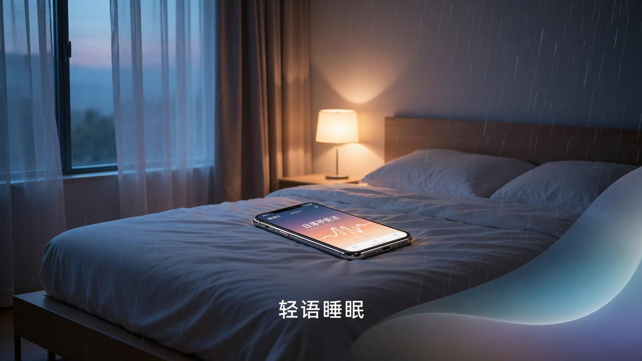 卧室光线和温度怎么影响睡眠？轻语睡眠火声雨声钵音助眠实操指南