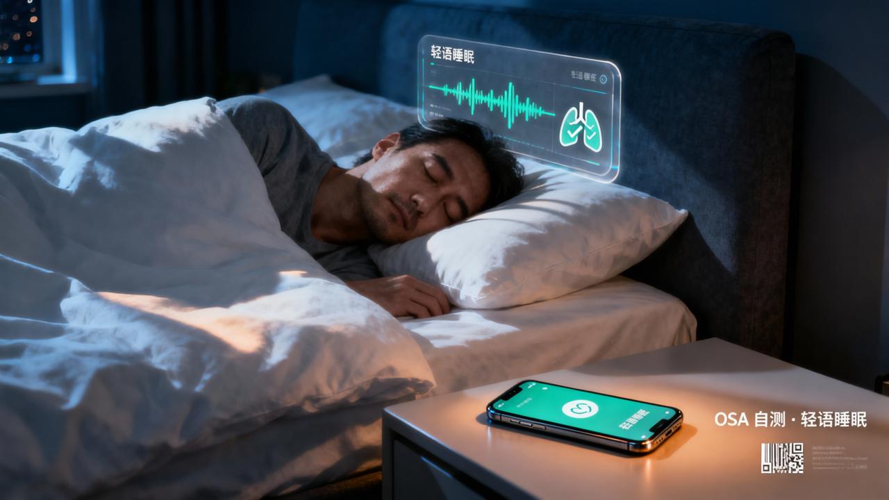 打呼噜是病吗？睡眠呼吸暂停自测方法有哪些？轻语睡眠助眠音频+睡眠质量评估实用指南